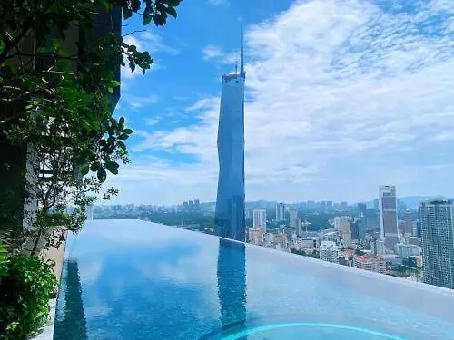 Rooftop Pool At Lucentia Residence By Lalaport Kuala Lumpur 0*,